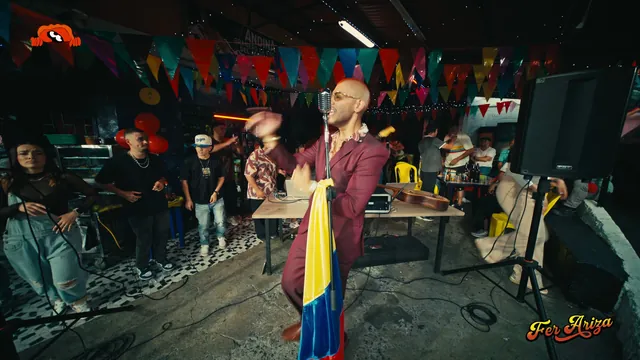 Fer Ariza cantando el Tributo Pastor L&oacute;pez